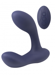 Синий массажер простаты с двумя моторами P-Bliss - Lola Games - в Находке купить с доставкой