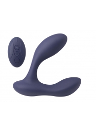 Синий массажер простаты с двумя моторами P-Bliss - Lola Games - в Находке купить с доставкой