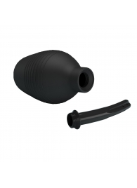 Черный анальный душ с гибким наконечником - Baile - купить с доставкой в Находке