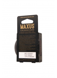 Ультратонкие презервативы MAXUS AIR Ultra Thin - 3 шт. - Maxus - купить с доставкой в Находке