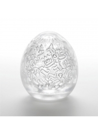 Мастурбатор-яйцо Keith Haring EGG PARTY - Tenga - в Находке купить с доставкой