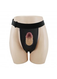 Полый страпон на регулируемых трусиках Houston - 17,5 см. - Baile - купить с доставкой в Находке