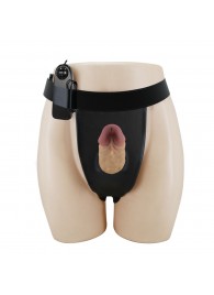 Полый вибрострапон на регулируемых трусиках Draven - 17,5 см. - Baile - купить с доставкой в Находке