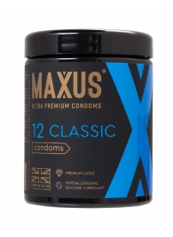 Классические презервативы MAXUS Classic - 12 шт. - Maxus - купить с доставкой в Находке