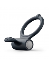 Черное эрекционное кольцо Power Clit - Dorcel - в Находке купить с доставкой