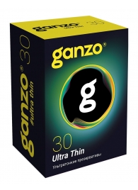 Супертонкие презервативы Ganzo Ultra thin - 30 шт. - Ganzo - купить с доставкой в Находке
