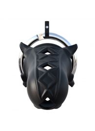 Черный замок верности Extreme Silicone Cock Blocker - Pipedream - купить с доставкой в Находке