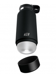 Черный мастурбатор в виде бутылки Fap Flask - Pipedream - в Находке купить с доставкой