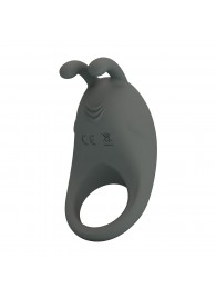 Серое эрекционное кольцо с вибрацией Master Ring - Baile - в Находке купить с доставкой