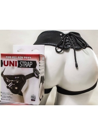 Универсальные трусики Harness UNI strap с корсетом - LOVETOY (А-Полимер) - купить с доставкой в Находке