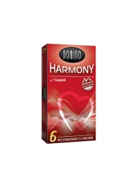 Гладкие презервативы Domino Harmony - 6 шт. - Domino - купить с доставкой в Находке