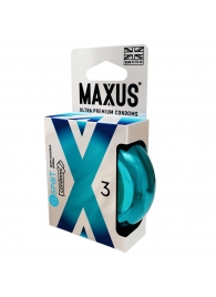 Презервативы Maxus G spot с двойной спиралью - 3 шт. - Maxus - купить с доставкой в Находке