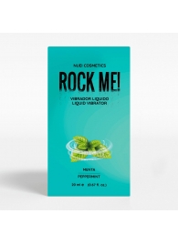 Жидкий вибратор Nuei Rock Me! с ароматом мяты - 20 мл. - Nuei cosmetics - купить с доставкой в Находке