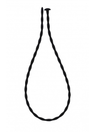 Черный уретральный массажер Glide Small - 30 см. - Lola Games - купить с доставкой в Находке