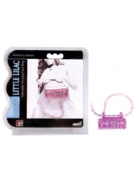 Эрекционное кольцо с вибратором LITTLE LILAC - Dream Toys - в Находке купить с доставкой