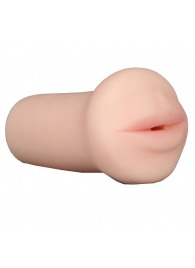 Нежный мастурбатор-ротик REALSTUFF 5INCH MASTURBATOR BJ - Dream Toys - в Находке купить с доставкой