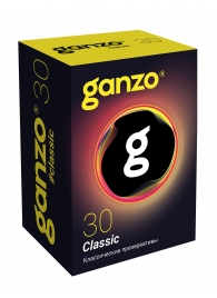 Классические презервативы с обильной смазкой Ganzo Classic - 30 шт. - Ganzo - купить с доставкой в Находке