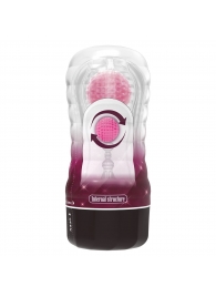 Прозрачный текстурированный мастурбатор Vacuum Cup Masturbator Black Hole - Baile - в Находке купить с доставкой