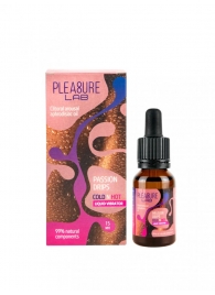 Жидкий вибратор Passion Drips Cold n Hot - 15 мл. - Pleasure Lab - купить с доставкой в Находке
