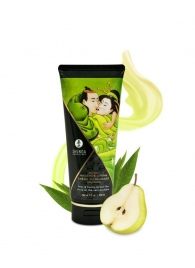 Массажный крем для тела с ароматом груши и зелёного чая Pear   Exotic Green Tea - 200 мл. - Shunga - купить с доставкой в Находке