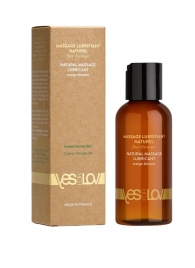 Натуральная массажная смазка Natural Lubricant Orange Blossom - 100 мл. - YESforLOV - купить с доставкой в Находке