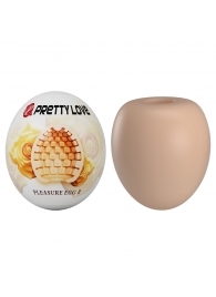 Бежевый мастурбатор-яйцо Pleasure Egg II - Baile - в Находке купить с доставкой