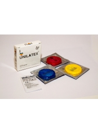 Разноцветные ароматизированные презервативы Unilatex Multifruits - 3 шт. - Unilatex - купить с доставкой в Находке