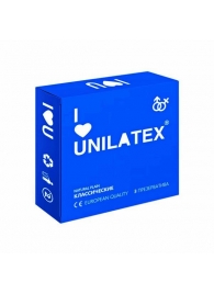 Классические презервативы Unilatex Natural Plain - 3 шт. - Unilatex - купить с доставкой в Находке
