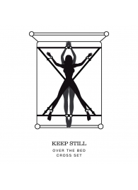 Набор для связывания на кровати Keep Still - Fifty Shades of Grey - купить с доставкой в Находке