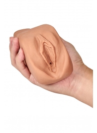 Маструбатор-вагина с вибрацией Soft   Wet Renata Realistic Tan Masturbator - Blush Novelties - в Находке купить с доставкой