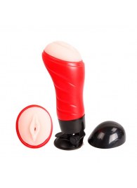 Мастурбатор-вагина Delia с вибрацией и голосом - Baile - в Находке купить с доставкой