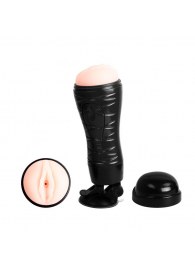 Мастурбатор-вагина Flora с присоской в основании - Baile - в Находке купить с доставкой