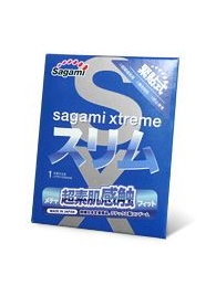 Презерватив Sagami Xtreme FEEL FIT 3D - 1 шт. - Sagami - купить с доставкой в Находке