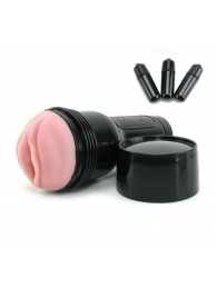 Мастурбатор-вагина Fleshlight - Vibro Pink Lady Touch с вибрацией - Fleshlight - в Находке купить с доставкой