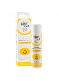 Силиконовый лубрикант с жожоба pjur MED Soft glide - 100 мл. - Pjur - купить с доставкой в Находке