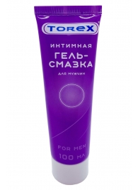 Гель-смазка на водной основе For Men - 100 мл. - Torex - купить с доставкой в Находке