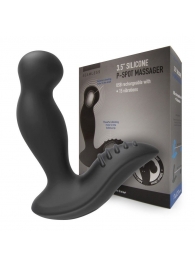 Черный вибромассажер простаты 3,5’’ P-spot Massager - 12,5 см. - Erokay - в Находке купить с доставкой