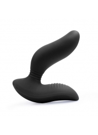 Черный вибромассажер простаты 3,5’’ Curve P-spot Massager - 12 см. - Erokay - в Находке купить с доставкой