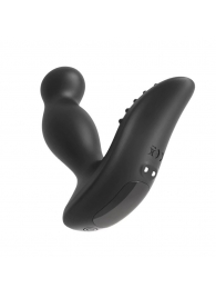 Черный вибромассажер простаты 3,5’’ Remote Control P-spot Massager - 12,5 см. - Erokay - в Находке купить с доставкой