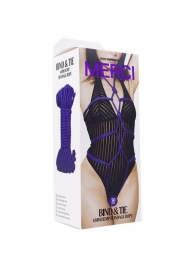 Фиолетовая верёвка для связывания и фиксации Bind Tie - 9,14 м. - Doc Johnson - купить с доставкой в Находке