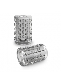 Прозрачная насадка с бороздками STAY HARD COCK SLEEVE 04 CLEAR - Blush Novelties - в Находке купить с доставкой