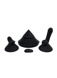 Конусный вибромассажер Cowgirl Cone с 2 насадками - CowGirl - купить с доставкой в Находке