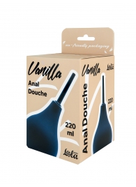 Черный анальный душ Anal Douche L - Lola Games - купить с доставкой в Находке
