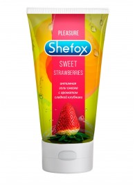 Интимная гель-смазка Shefox «Сладкая клубника» - 50 мл. - Shefox - купить с доставкой в Находке