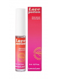 Возбуждающий блеск для губ Love Potion - 8 мл. - Love to Love - купить с доставкой в Находке