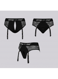 Трусики для фиксации насадок Strap-on-me Harness Lingerie Diva XS - Strap-on-me - купить с доставкой в Находке