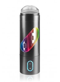 Перезаряжаемый мастурбатор-ротик Extreme Toyz Rechargeable Roto-Bator Mouth - Pipedream - в Находке купить с доставкой