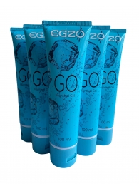 Набор из 5 пролонгирующих лубрикантов на водной основе Egzo Go (по 100 мл.) - EGZO - купить с доставкой в Находке