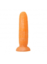 Оранжевый стимулятор в форме кукурузы - 17 см. - Baile
