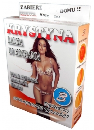 Надувная секс-кукла Krystyna - Boys of Toys - в Находке купить с доставкой